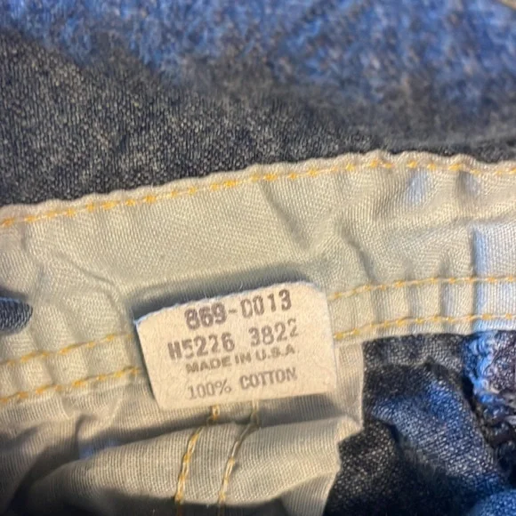 Original “Made in USA” Vintage OshKosh B’Gosh Cotton Denim Overalls, size 2T - Picture 11 of 11